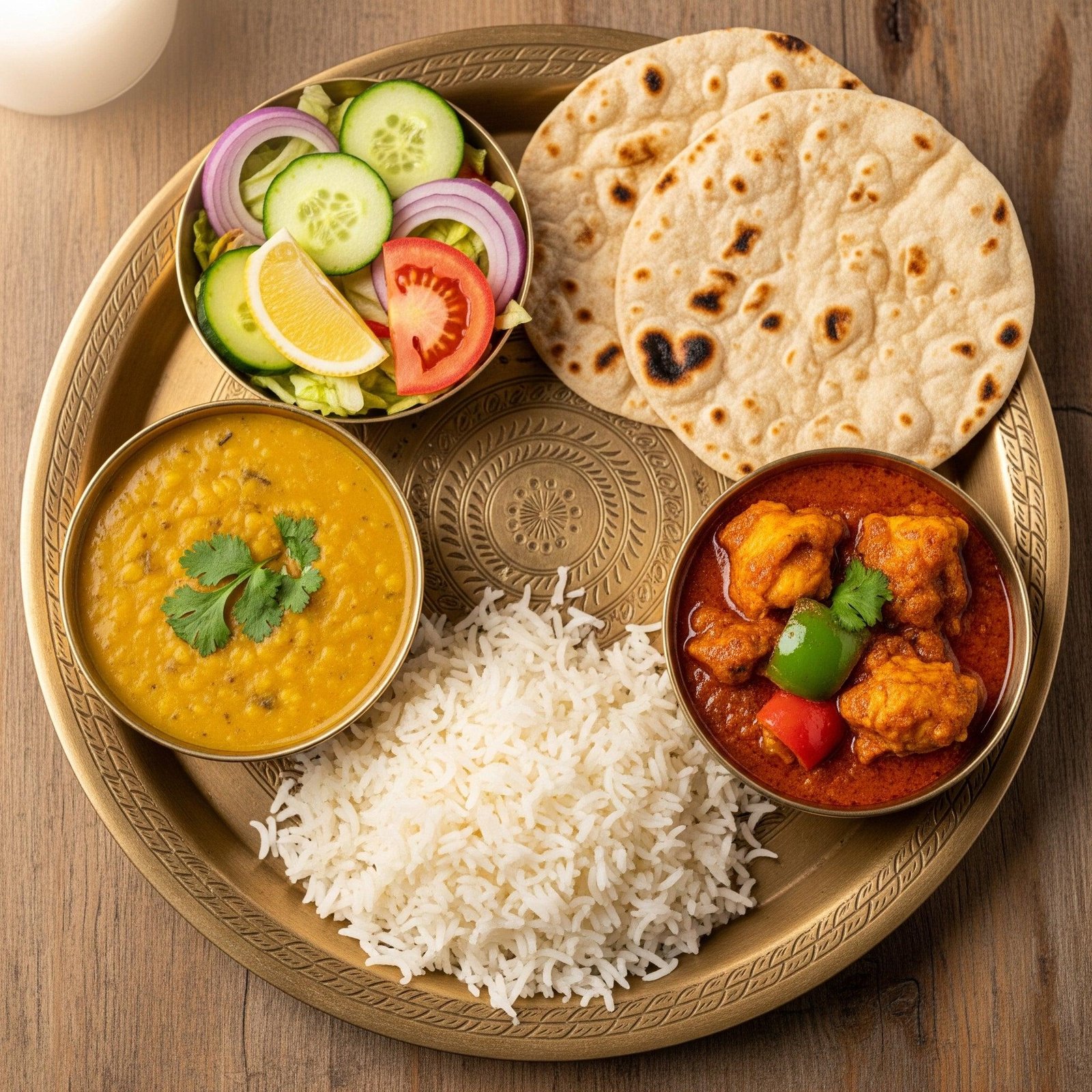 Complete Indian Meal at The Champaran Kitchen
